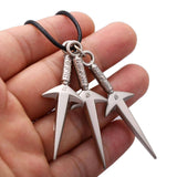 Colliers/Pendentifs Naruto Triple Kunais