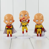 Lot de 3 Figurine statuette One Punch Man de Saitama