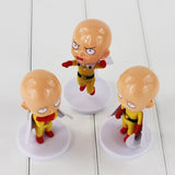 Lot de 3 Figurine statuette One Punch Man de Saitama
