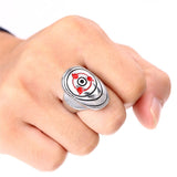 Bagues Naruto multiples symboles tobi