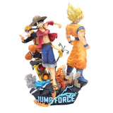 Figurine statuette One Piece, Dragon Ball Z, et Naruto
