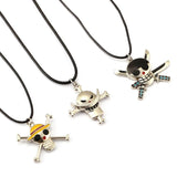 Pendentif one Piece (luffy,barbe blanche,zoro)