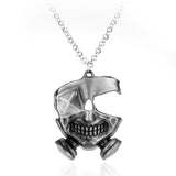 Pendentif tokyo ghoul du masque de Ken Kaneki (noir,argent,or)