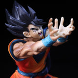 Figurine statuette  de 22cm de Son Goku faisant un kamehameha