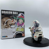 Figurine statuette Dragon Ball Z de 10cm mettant en scène Goku & Bulma