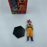 Figurine statuette dragon ball de Goku Super Saiyan God