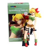 Figurine statuette dragon ball de ranchi avec le uzi