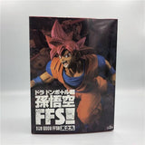 Figurine statuette dragon ball de goku super saiyan god