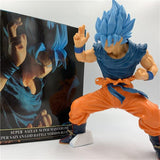 Figurine statuette dragon ball de goku super saiyan blue