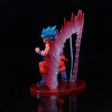 Figurine statuette dragon ball de Sangoku super saiyan blue