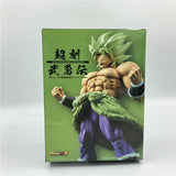 belle statuette figurine Dragon Ball Z de 22cm représentant le célèbre Broly en Super Saiyen