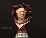 Splendide statue Tokyo Ghoul de 65cm de Ken Kaneki VS Yakumo Oomori tout deux déployant leur Kagune