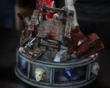 Splendide statue Tokyo Ghoul de 65cm de Ken Kaneki VS Yakumo Oomori tout deux déployant leur Kagune