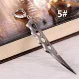 Porte-clés Naruto (Sabre, Shuriken, Couteaux)