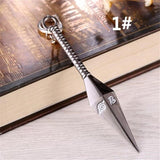 Porte-clés Naruto (sabre shuriken couteaux)