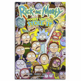 Poster Rick et Morty des personnages principaux de la série