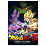Poster Dragon Ball Z Battle of Gods (Goku vs Beerus)