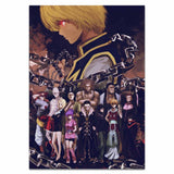 Poster Hunter X Hunter de kurapika VS L’araignée (brigade fantôme)