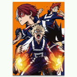 Poster My Hero Academia de l'arc Championnat Sportif de Yuei