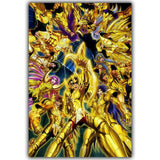 Poster Saint Seiya des chevaliers d’or