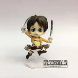 Lot de 5 figurines statuettes L'Attaque des Titans