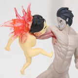 Lot de 4 figurines statuettes L'Attaque des Titans