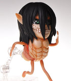 Lot de 2 figurines statuettes L'Attaque des Titans de Reiner et Eren