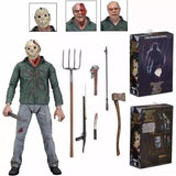 statuette articulée de Jason Voorhees avec piece interchangeable