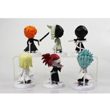 Lot de 6 figurines statuettes Bleach