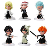 Lot de 6 figurines statuettes Bleach