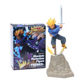 Figurine statuette dragon ball de Trunks Vegeta goku