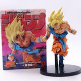 Figurine statuette dragon ball de sangoku super saiyan (50ème anniversaire)