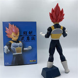 Figurine statuette dragon ball de vegeta super saiyan rosé