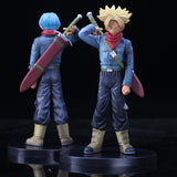 Figurine Dragon Ball de Trunks cheveux bleus & SSJ
