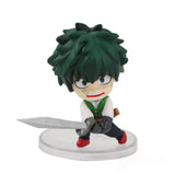 Lot de figurines statuette My Hero Academia des personnages principaux