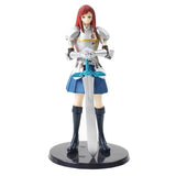 Lot de 4 figurines statuettes Fairy Tail (Natsu, Lucy, Erza, Gray)