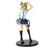 Lot de 4 figurines statuettes Fairy Tail (Natsu, Lucy, Erza, Gray)