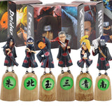 Figurine statuette Naruto de Obito, Deidara, Kisame, Kakuzu, Itachi, Hidan