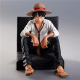Figurine statuette one piece de Luffy (Chemise cravate)
