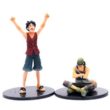 Figurine statuette One Piece de Luffy & Usopp