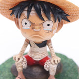 Figurine statuette One Piece de Luffy (mécontent)
