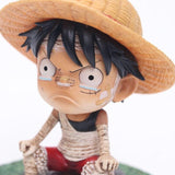 Figurine statuette One Piece de Luffy (mécontent)