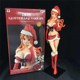 Figurine statuette Sexy One Piece de Nami (Pere noël)