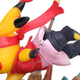 Figurines statuette Pokémon de Pikachu Cosplay Naruto, Sasuke et Sakura