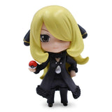 Figurine statuette Pokémon de Cynthia et Carchacrok