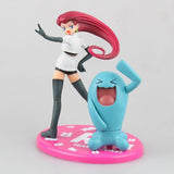 Figurine statuette Pokémon de Jessie & Qulbutoké