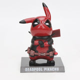 Figurine statuette Pokémon de Pikachu Cosplay Deadpool