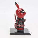 Figurine statuette Pokémon de Pikachu Cosplay Deadpool