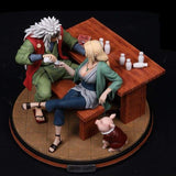 Statue statuette Naruto de Jiraya & Tsunade