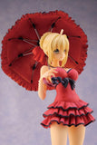 Figurine Sexy rouge destin rester nuit sabre parapluie